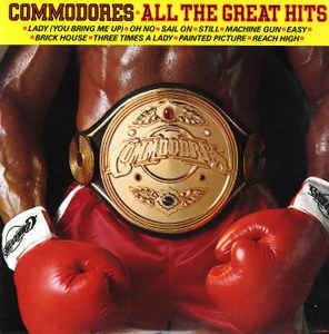 CD - Commodores ‎– All The Great Hits - IMP