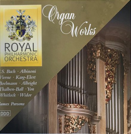 CD - James Parsons, Organ - Organ Works