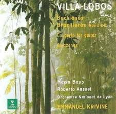 CD - Heitor Villa-Lobos ‎– Bachianas Brasileiras Nos 2 & 5 - Concerto for Guitar- am azonas