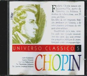 CD - Chopin - Universo Clássico 5 - Série Cantores