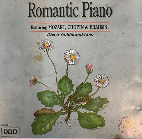 CD - Romantic Piano feat. Mozart, Chopin e Brahms