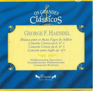 CD - George F. Haendel - Música Para os Reais Fogos de Atifício -  Os Grandes Clássicos