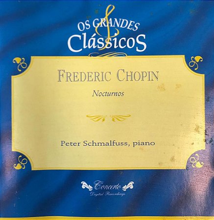 CD - Frederic Chopin - Nocturnos / Os Grandes Clássicos