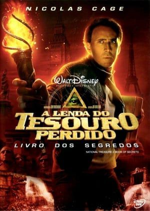 DVD - A LENDA DO TESOURO PERDIDO - LIVRO DOS SEGREDOS