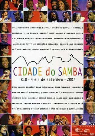 DVD - Cidade Do Samba (Rio * 4 E 5 De Setembro * 2007) (Vários Artistas)