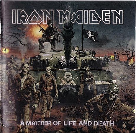 CD -  Iron Maiden ‎– A Matter Of Life And Death