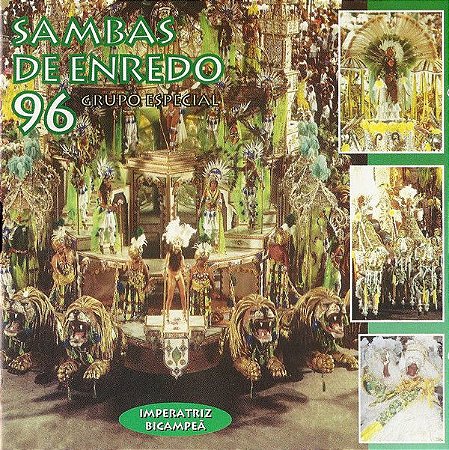 CD - Sambas De Enredo 96 - Grupo Especial