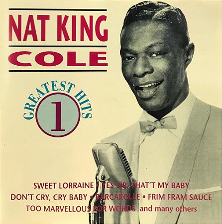 CD - Nat King Cole - Greatest Hits, Vol. 1 [Golden Stars] - IMP Portugal