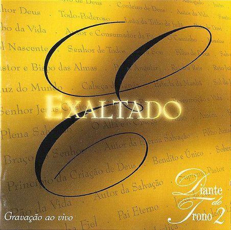CD - Diante Do Trono ‎– Exaltado
