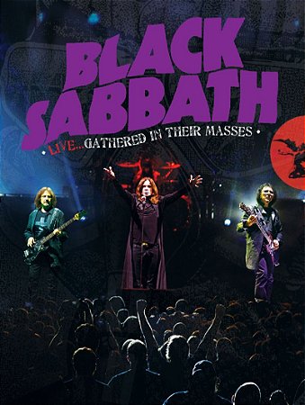 DVD - Black Sabbath Live... Gathered In Their Masses - Novo - Lacrado