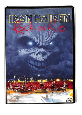 DVD -  Iron Maiden ‎– Rock In Rio (Digipack - Duplo)