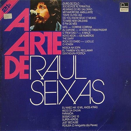 CD - Raul Seixas ‎– A Arte De Raul Seixas