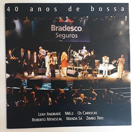 CD - 40 anos de Bossa Ao Vivo (Vários Artistas)