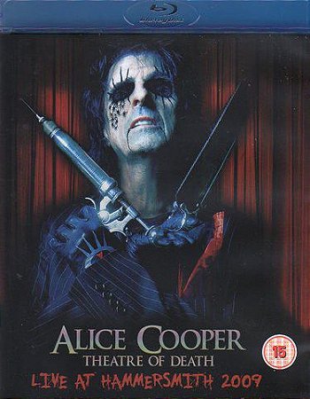 Blu-ray - Alice Cooper - Threatre of Death BluRay  (Novo/Promo) - Promo