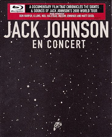 Blu-ray - Jack Johnson -  En Concert - Novo /Lacrado (Promo)