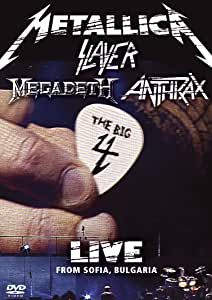 Blu-ray - Metallica, Slayer, Megadeth & Anthrax ‎– The Big 4: Live From Sofia, Bulgaria ( Lacrado - Promo) 2 DVDs