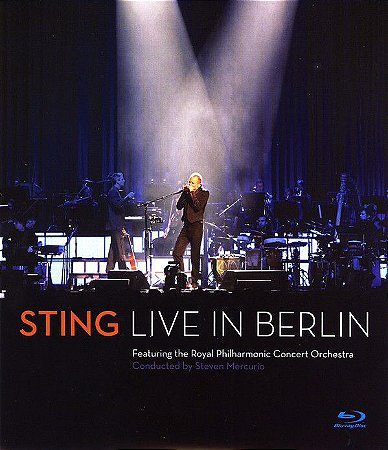 Blu-ray - Sting - Live in Berlin (Lacrado / Promo )