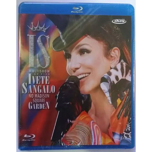 Blu-ray - Ivete Sangalo ‎– Multishow Ao Vivo: Ivete Sangalo No Madison Square Garden