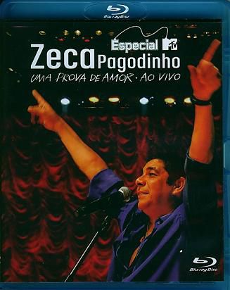 Blu-ray - Zeca Pagodinho ‎– Especial MTV: Uma Prova De Amor - Ao Vivo ( NOVO )