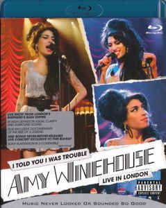 Blu-ray - Amy Winehouse ‎– I Told You I Was Trouble - Live In London ( NOVO )