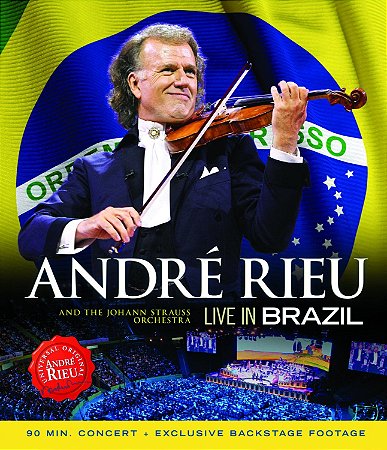 Blu-ray - André Rieu & The Johann Strauss Orchestra ‎– Live In Brazil ( NOVO )