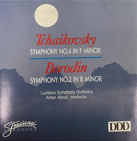 CD - Tchaikvosky - Symphony No.4 In F Minor / Borodi - Symphony No.2 In B Minor