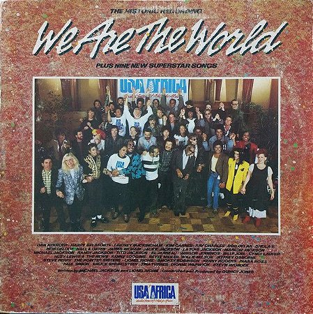 LP - USA For Africa ‎– We Are The World (Vários Artistas)