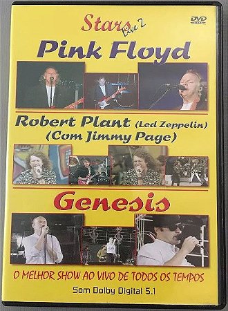 DVD - Pink Floyd, Robert Plant, Genesis ‎– Stars Live 2