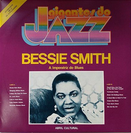 LP - Bessie Smith ‎– A Imperatriz Do Blues (Coleção Gigantes do Jazz)