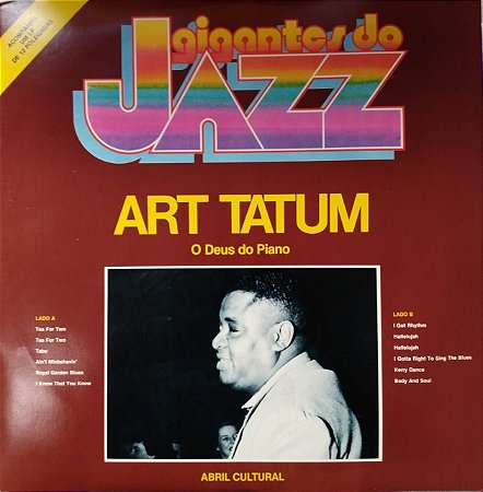 LP - Art Tatum ‎- O Deus Do Piano (Coleção Gigantes do Jazz)