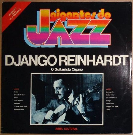 LP - Django Reinhardt ‎– O Guitarrista Cigano