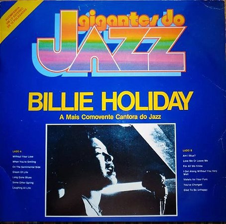 LP  - Billie Holiday ‎– A Mais Comovente Cantora Do Jazz