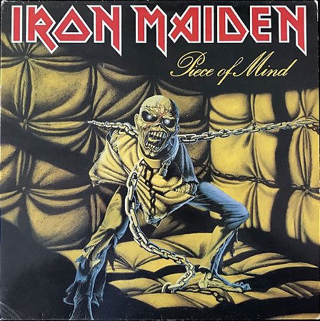 LP - Iron Maiden ‎– Piece Of Mind (Novo - Lacrado) (Importado EU)