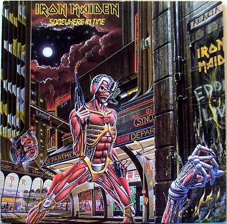 LP - Iron Maiden ‎– Somewhere In Time