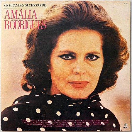 LP - Amália Rodrigues ‎– Os Grandes Sucessos de Amália Rodrigues