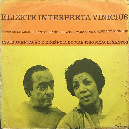 LP - Elizeth Cardoso ‎– Elizete Interpreta Vinicius