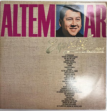LP - Altemar Dutra ‎– Altemar Especial 30 Sucessos (Vinil Duplo)