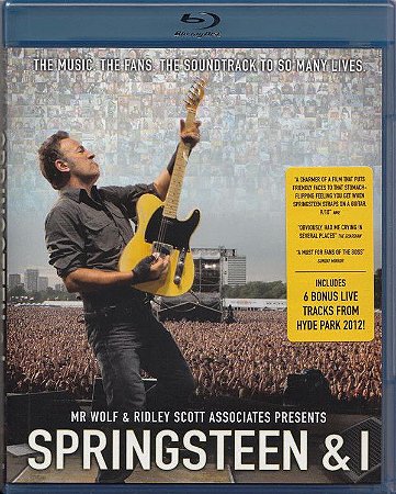 Blu-ray - Bruce Springsteen ‎– Springsteen & I