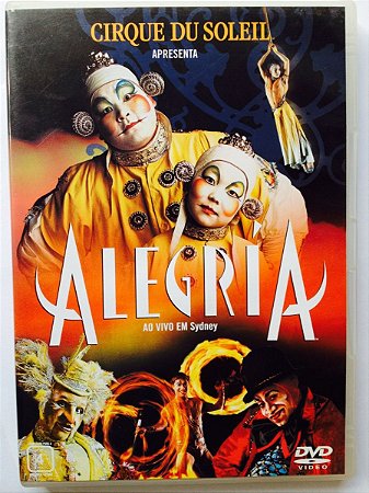 DVD - Cirque du Soleil: Alegria (Lacrado)