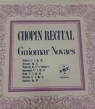 Guiomar Novaes ‎– A Chopin Recital