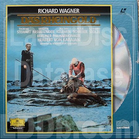 LD - Richard Wagner - Das Rheingold (Lacrado) - Ld duplo - BOX