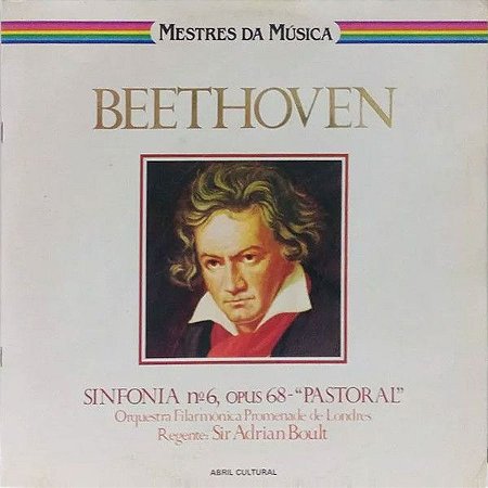 LP - Beethoven ‎– Sinfonia N° 6, Opus 68 "Pastoral"
