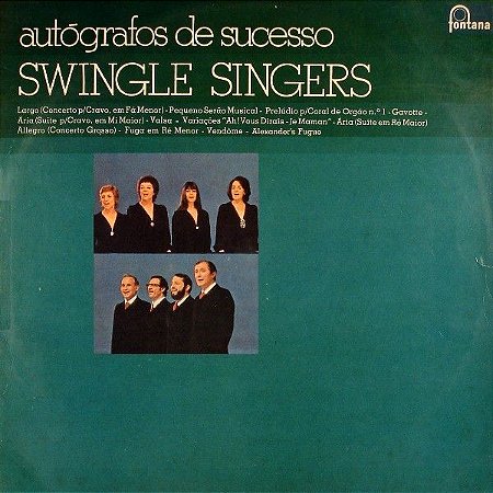 LP - Swingle Singers ‎(Coleção Autógrafos De Sucesso)
