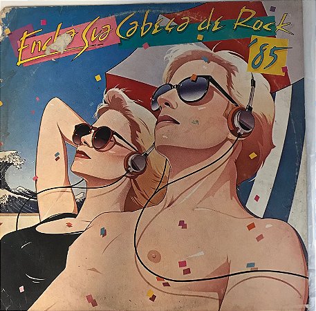 LP - Encha Sua Cabeça De Rock '85 (Vários Artistas)