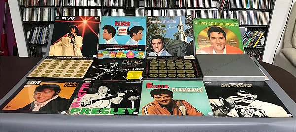Elvis Presley - Coleção Vinil   - Três (3) Box - Coleções Quatro (4) Álbuns Duplos Oitenta e Sete (87) -  Vinil