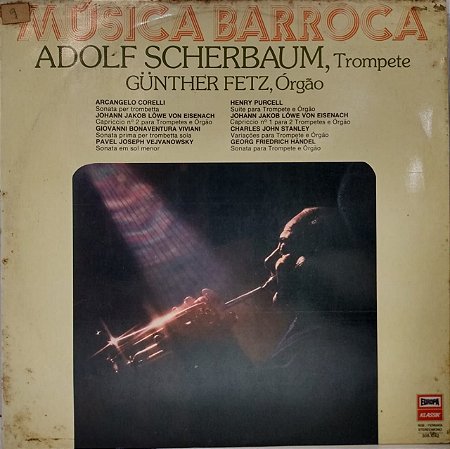 LP - Adolf Scherbaum - Música Barroca