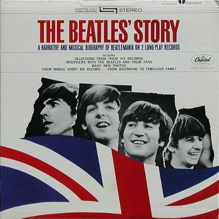 LP - The Beatles ‎– The Beatles' Story ( Duplo ) - 1964