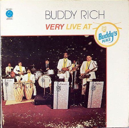 LP -  Buddy Rich ‎– Very Live At Buddy's Place