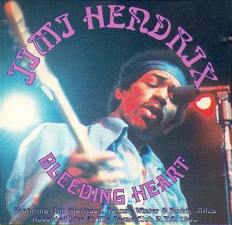 CD - Jimi Hendrix ‎– Bleeding Heart - IMP.