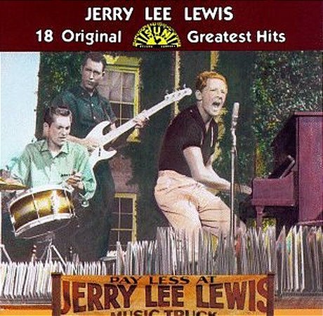cd - Jerry Lee Lewis ‎– 18 Original Sun Greatest Hits - imp